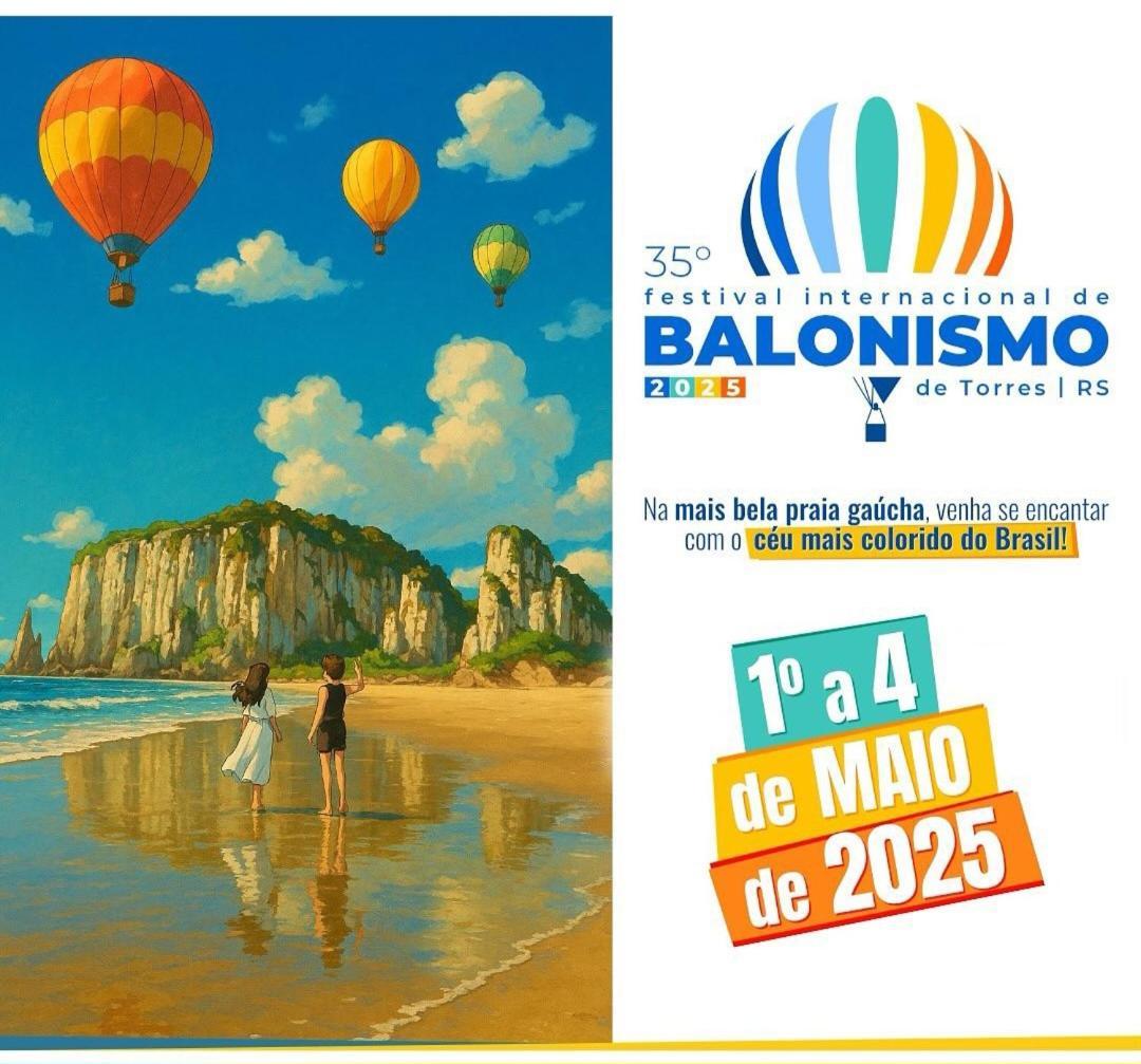 Kitnet S2 Em Torres-Rs - Na Mais Bela Praia Gaucha - Cozinha - Banheiro - Ar Condicionado - Tv Smart 32' - Wi-Fi - Estacionamento - Anfitria Superhost No Bnb Εξωτερικό φωτογραφία